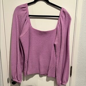 Square Neck Sweater